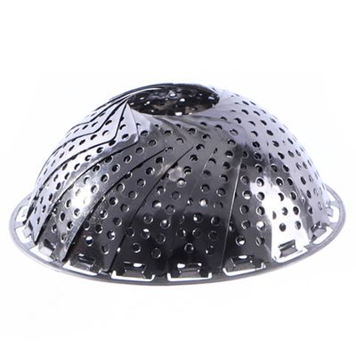 MALLA EXTENSIBLE DE INOX P/COCINAR A VAPOR 30CM 