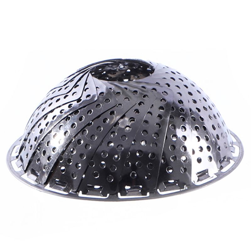 MALLA EXTENSIBLE DE INOX P/COCINAR A VAPOR 30CM 