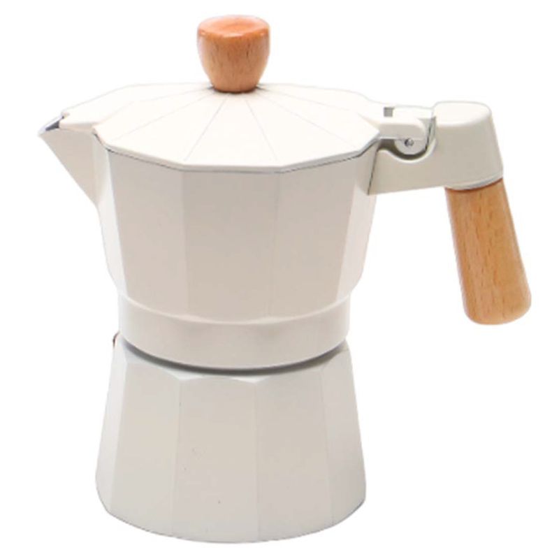 CAFETERA ITALIANA P/ 3 TAZAS BLANCO