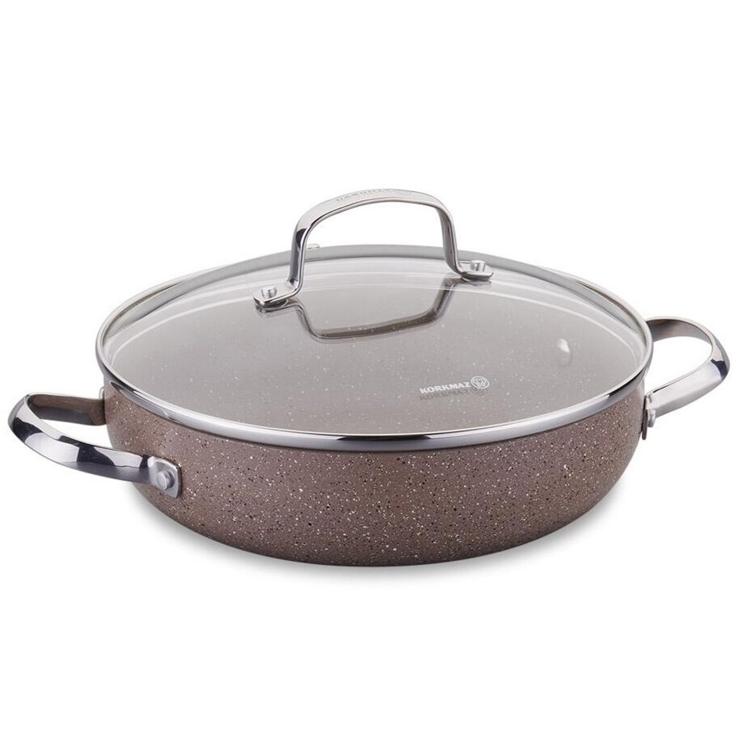 CACEROLA KORKMAZ A2908 MARRON 2.4L 24X6CM