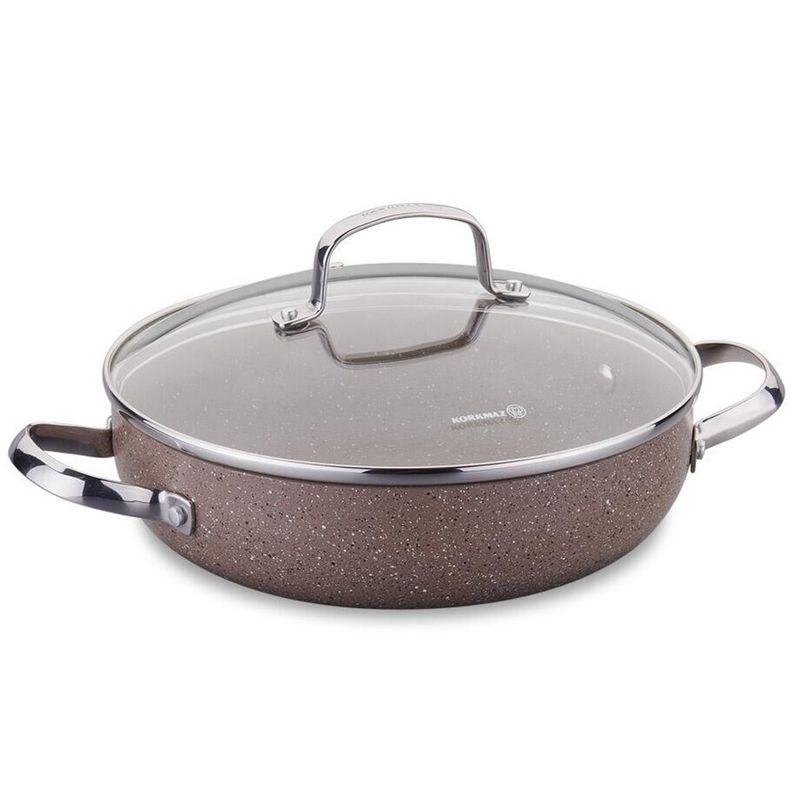 CACEROLA KORKMAZ A2908 MARRON 2.4L 24X6CM