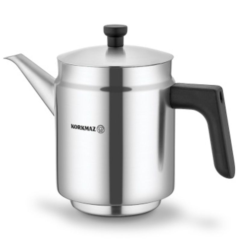CAFETERA KORKMAZ INOX PROLINE 2.0 L. SATIN