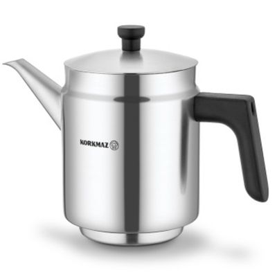 CAFETERA KORKMAZ INOX PROLINE 2.3 L. SATIN