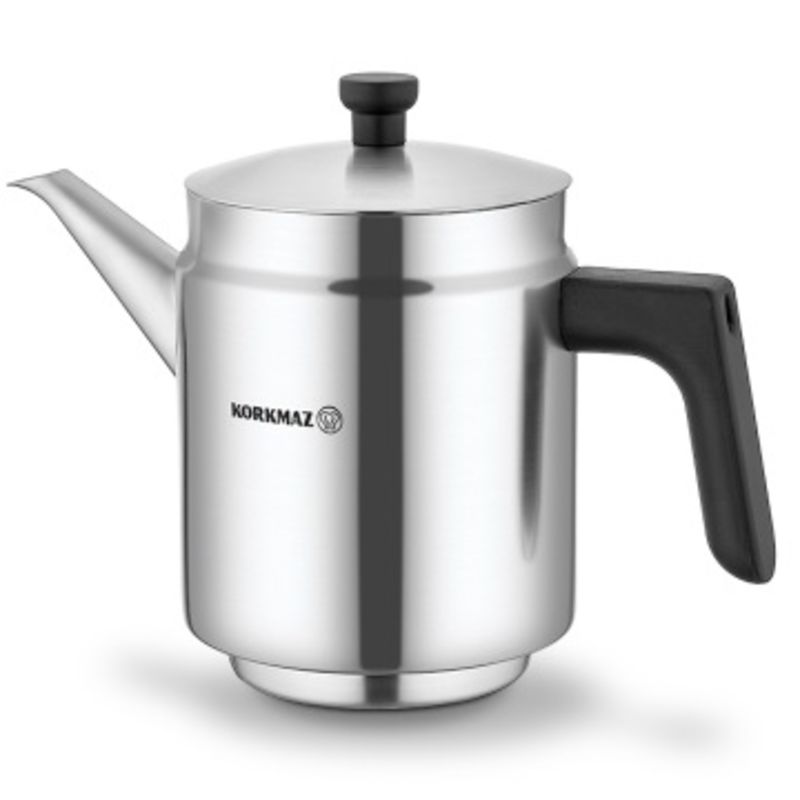 CAFETERA KORKMAZ INOX PROLINE 2.3 L. SATIN