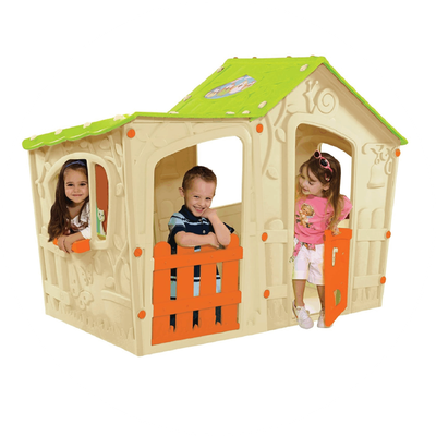 Casa, carpas y muebles