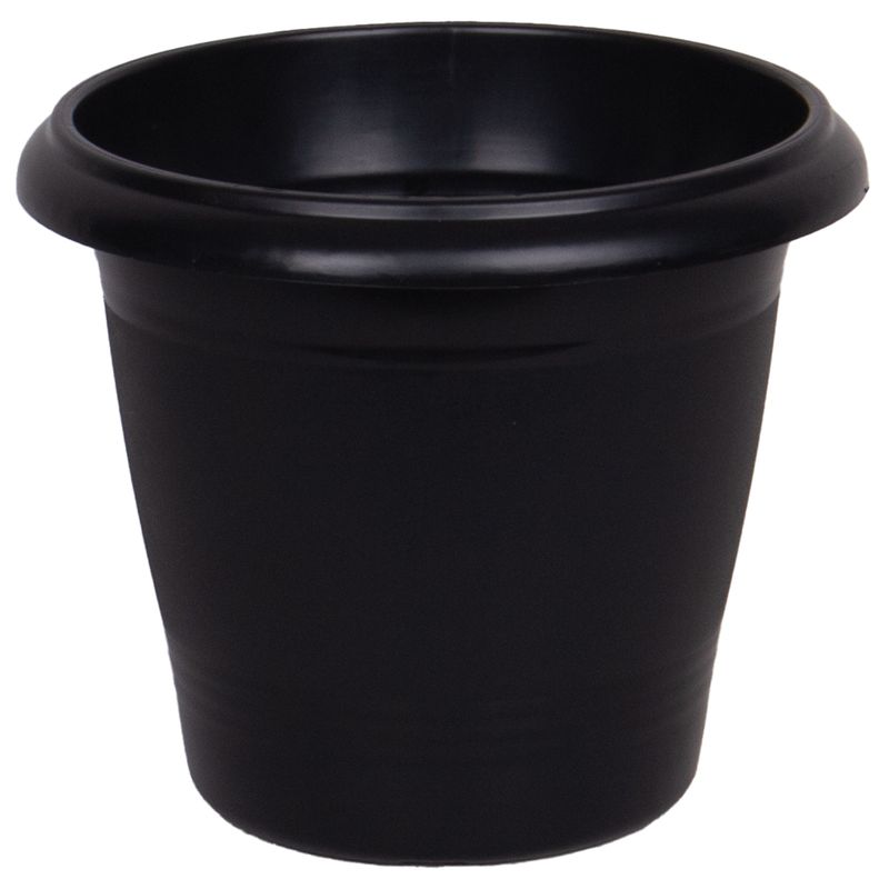 PLANTERA REDONDA ERCAPLAST 3.8L NEGRO 1306