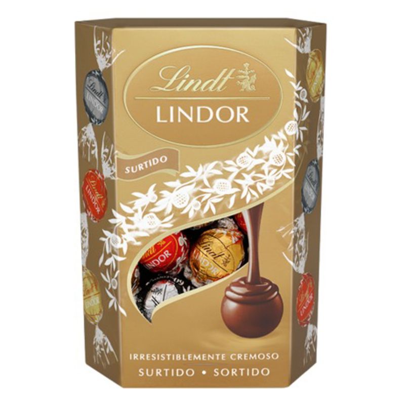 BOMBONES DE CHOCOLATE LINDT LINDOR SURTIDOS 200G