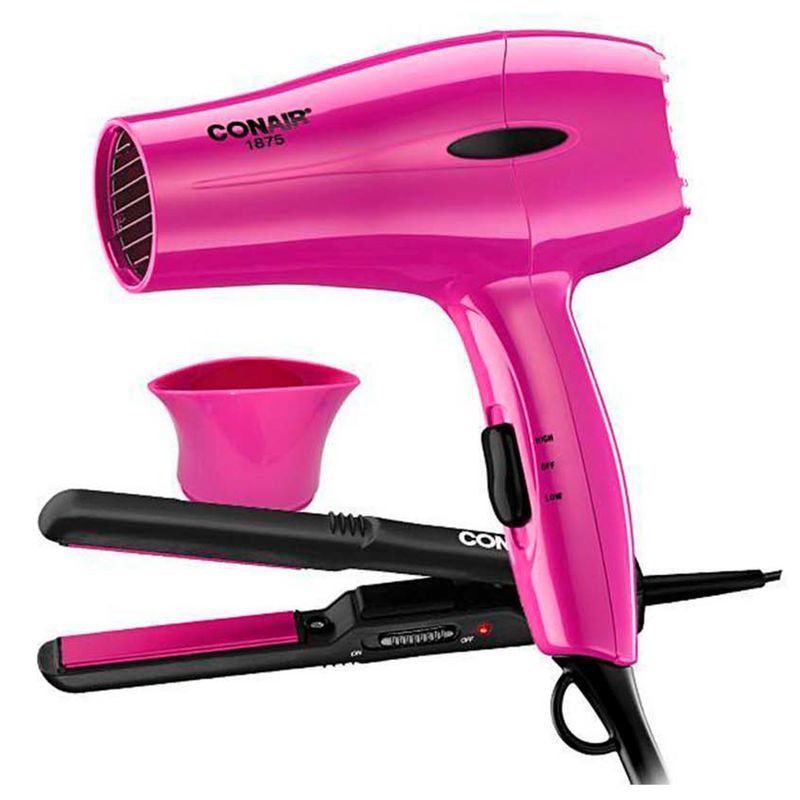 KIT SECADOR CONAIR 303CS80NAL 1875W 110V + PLANCHITA BIVOLT