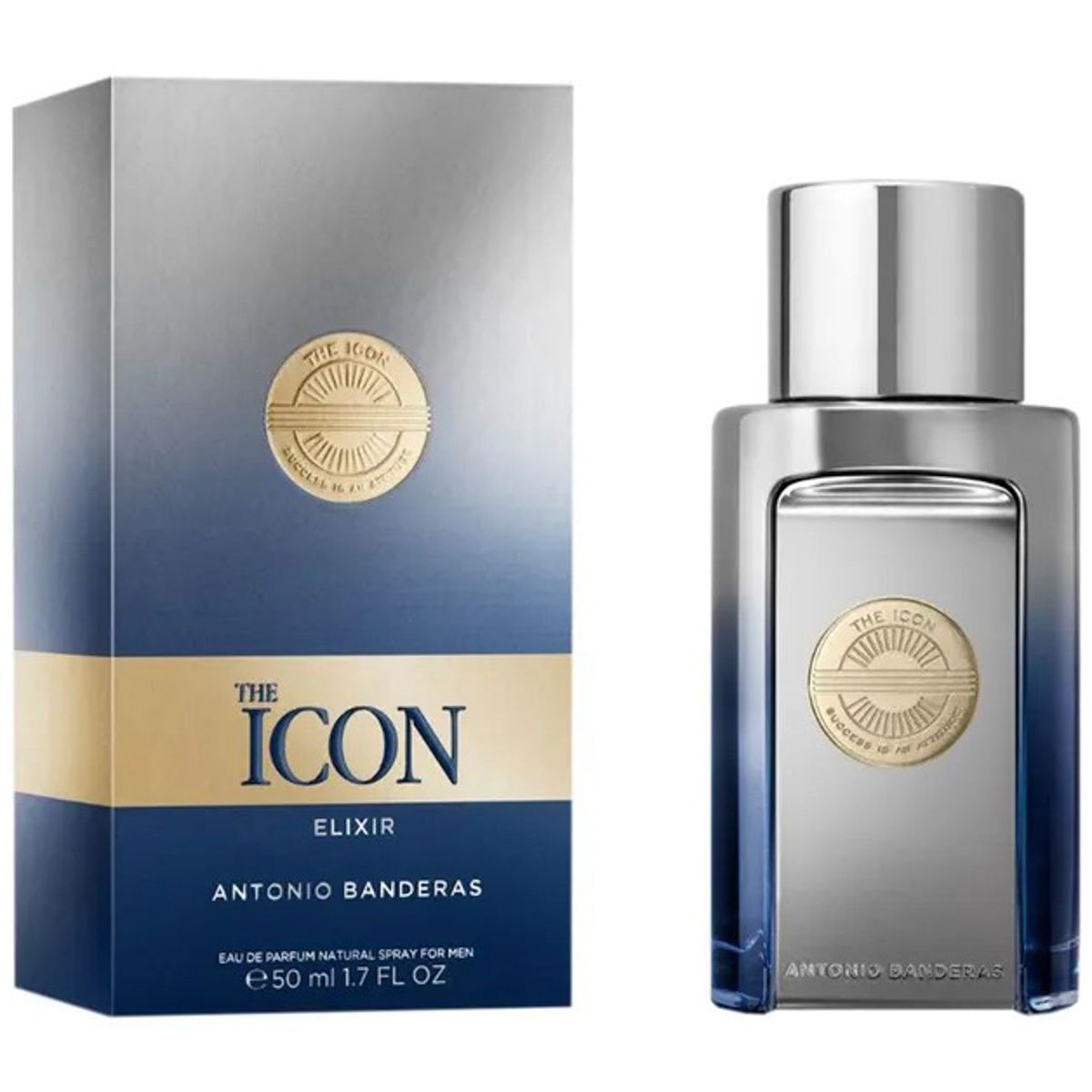 PERFUME MASCULINO ANTONIO BANDERAS THE ICON ELIXIR EDP 50ML