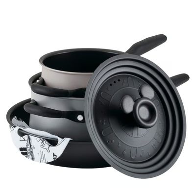JUEGO DE OLLAS FARBERWARE ANTIADHERENTE DISNEY ALUMINIO 4PZS