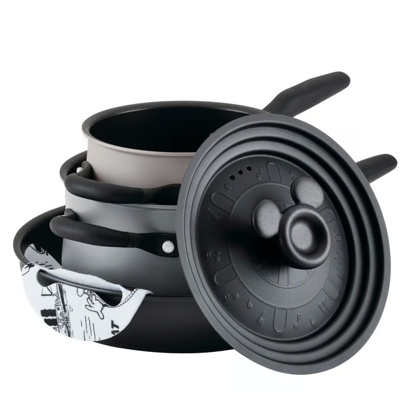 JUEGO DE OLLAS FARBERWARE ANTIADHERENTE DISNEY ALUMINIO 4PZS