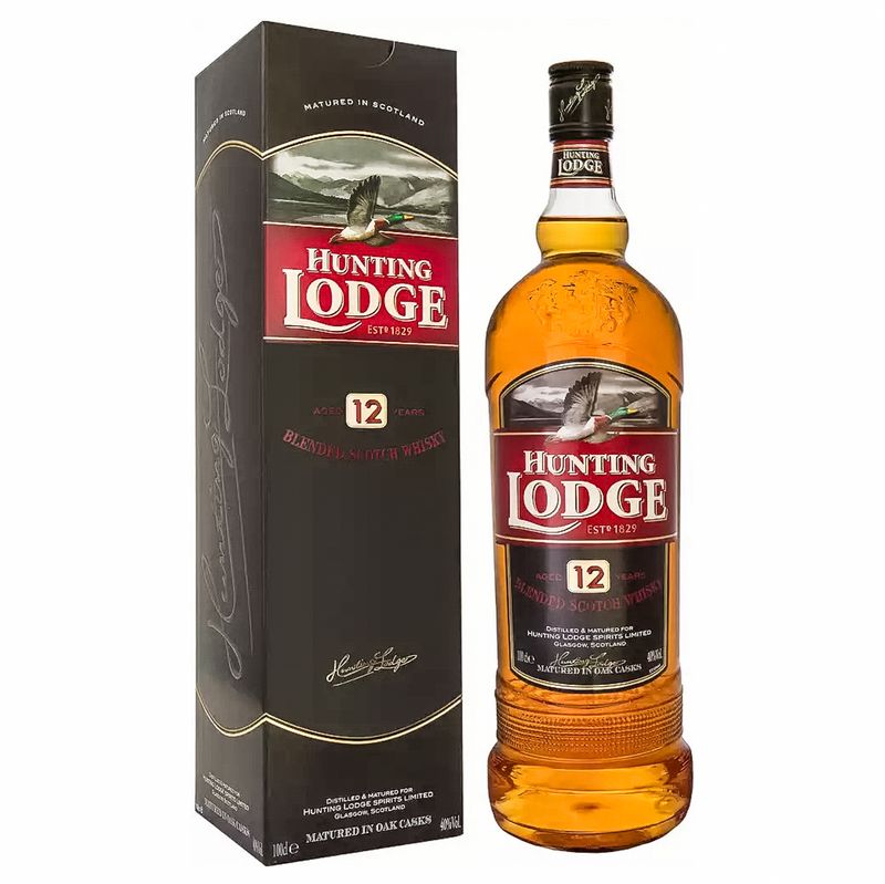 WHISKY HUNTING LODGE 12 AÑOS 700 ML CON CAJA