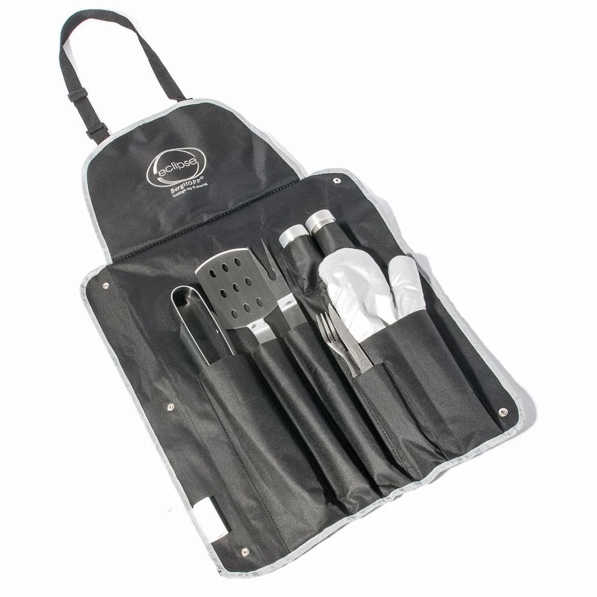 JUEGO PARA PARRILLA CON BOLSO BERGHOFF 9PZS 