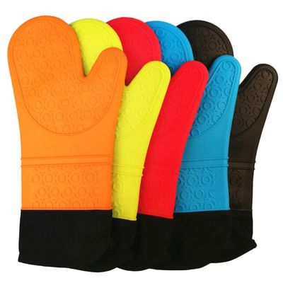 GUANTE DE COCINA DE SILICONA DIFERENTES COLORES