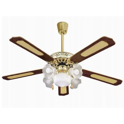 VENTILADOR DE TECHO NESCO NS-152 CON LUZ Y CONTROL 60W 220V