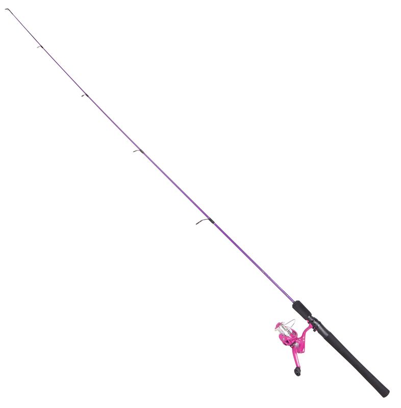 KIT VARA CON MOLINETE GENERAL 1000 PINK FIGHTER 1.60M 9KG