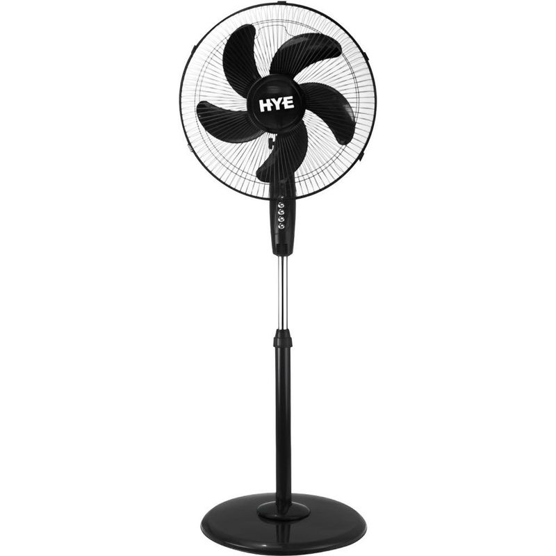 VENTILADOR DE PIE HYE FSR40BBW-L 220V 50HZ 50W 16&quot; CON LUZ