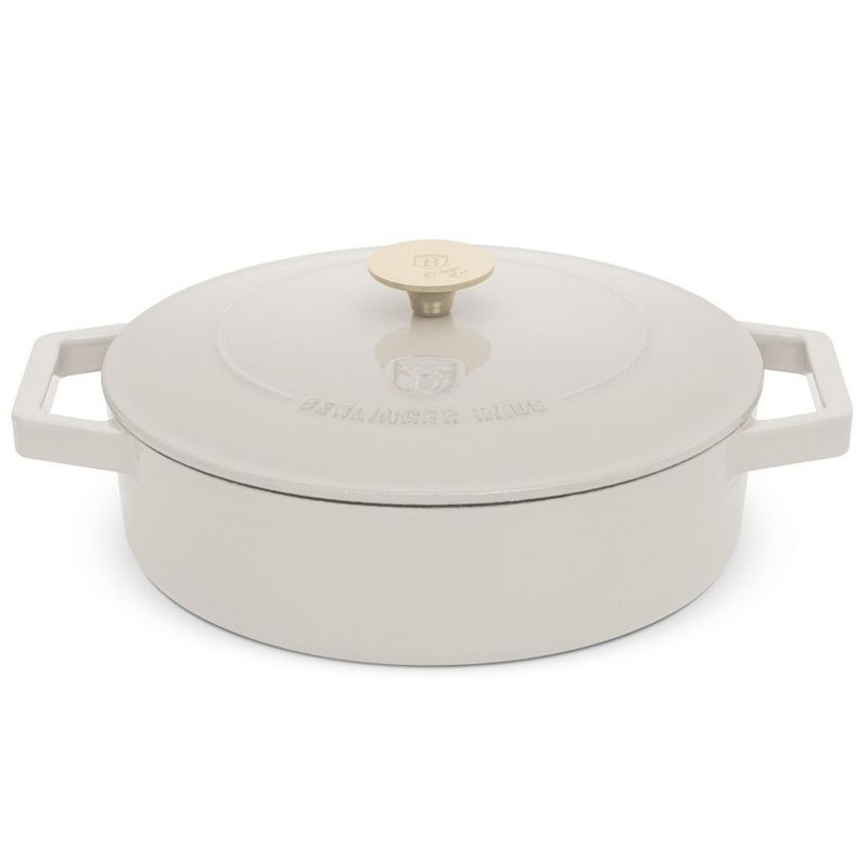 CACEROLA DE HIERRO BERLINGER HAUS BEIGE 26CM 