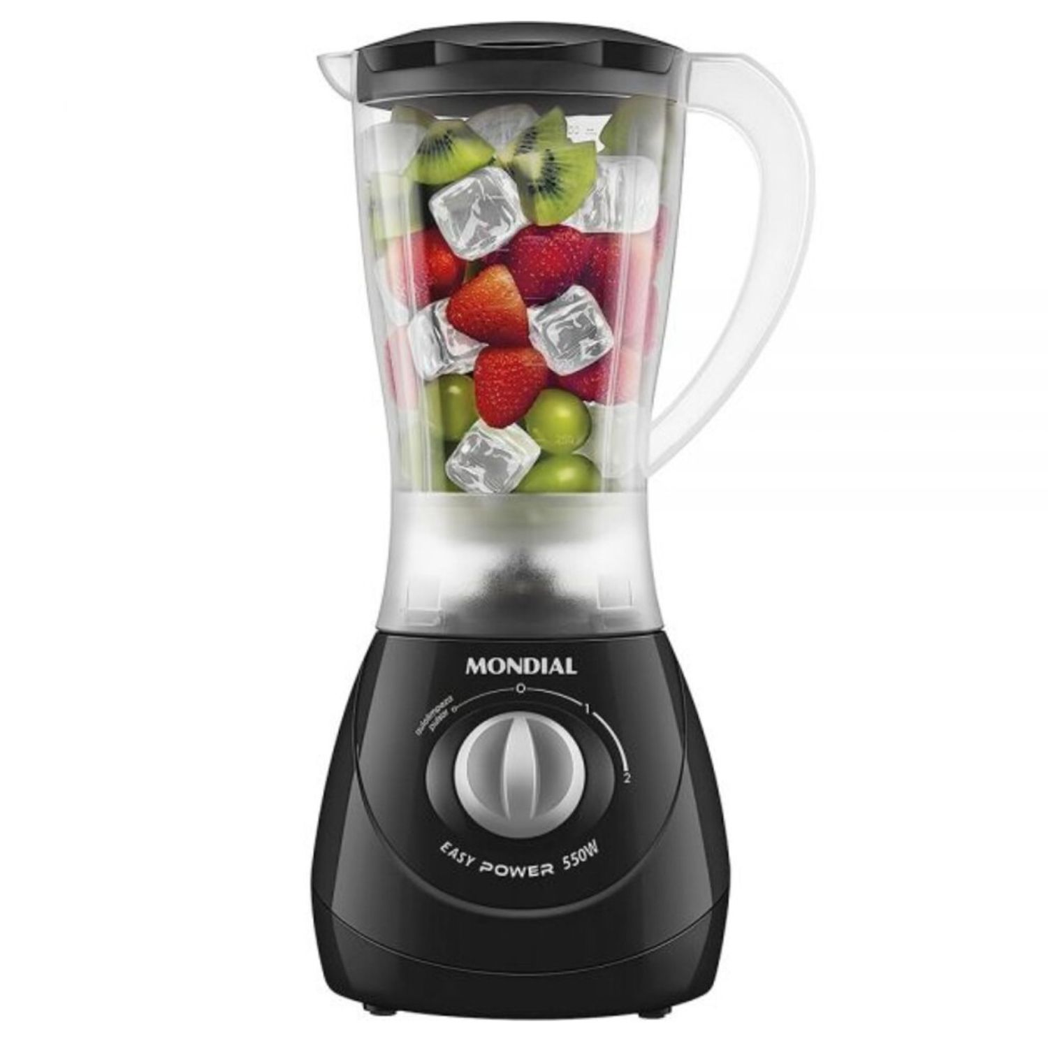 LICUADORA MONDIAL EASY POWER L-550-B 550W 2.2L 110V