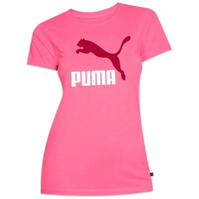 REMERA FEMENINA PUMA ESSENTIALS LOGO TEE S