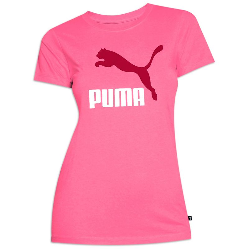 REMERA FEMENINA PUMA ESSENTIALS LOGO TEE S