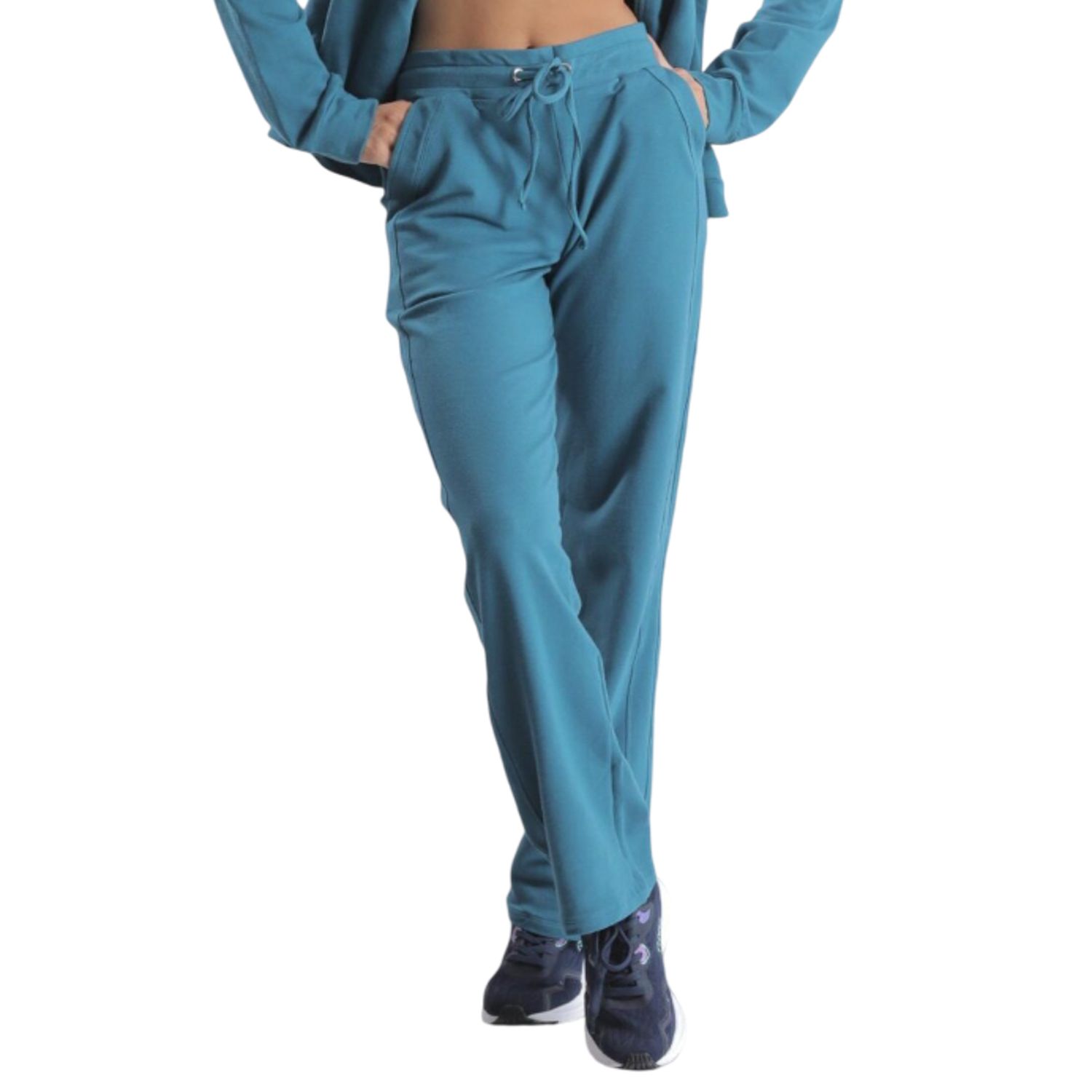 PANTALON RND 42171 AZUL PETROLEO -GG