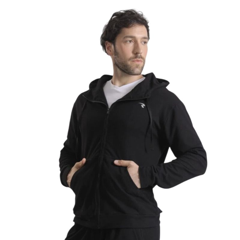CAMPERA RND DE MOLETON 100056 NEGRO - G
