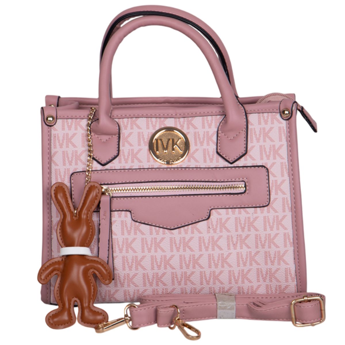CARTERA IVK CHICK IVK535 ROSA CON CONEJO