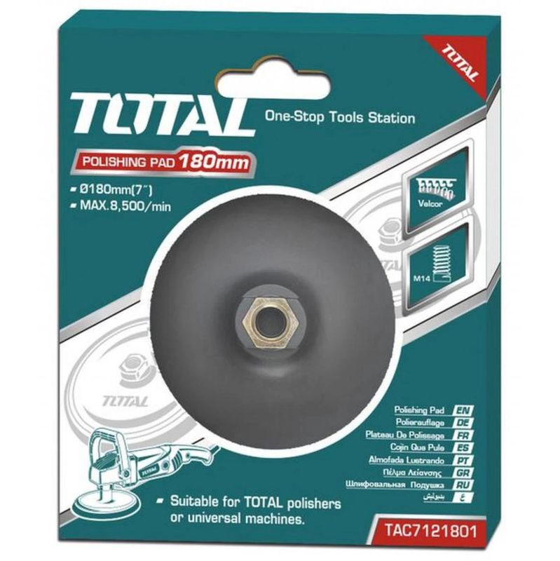 ALMOHADILLA DE PULIDO TOTAL TAC7121801 180MM