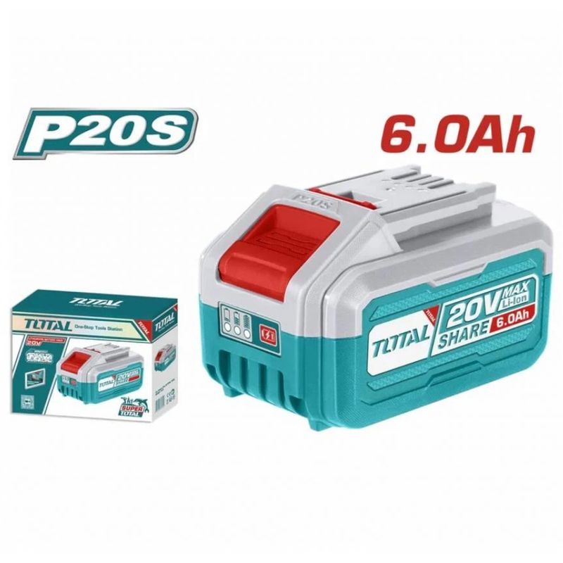 BATERIA TOTAL TFBLI2060 20V 6.0AH INDICADOR DE LED