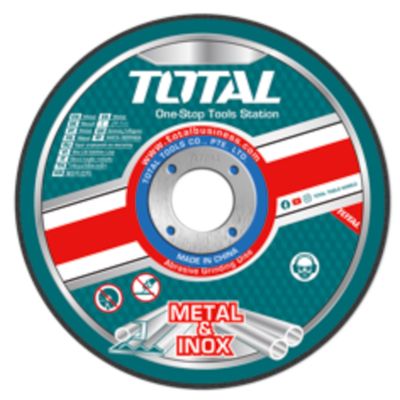 DISCO DE CORTE TOTAL PARA METAL ABRASIVO 230MM 9&quot;X5-64&quot;X7-8&quot;
