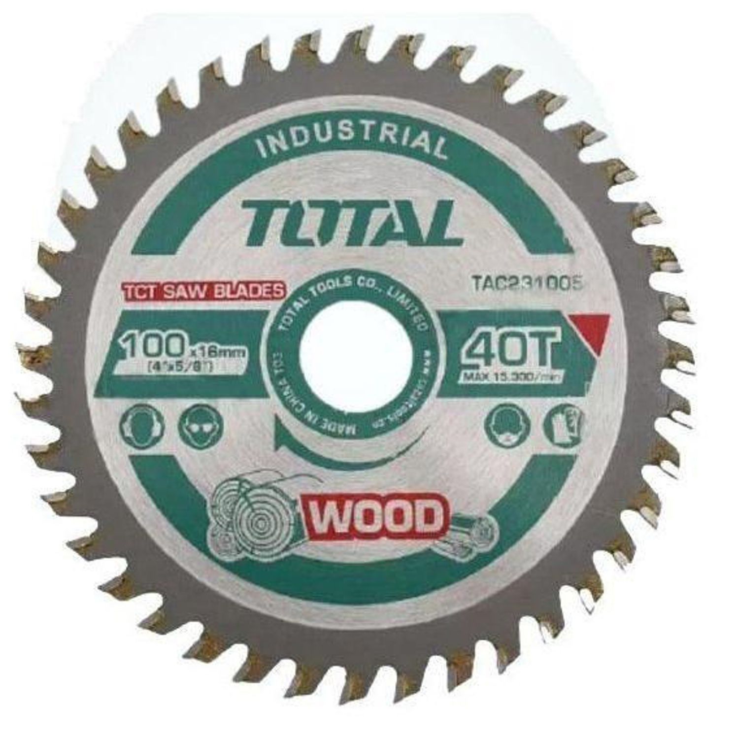 DISCO TOTAL 100 X 40T X 16MM TAC231005