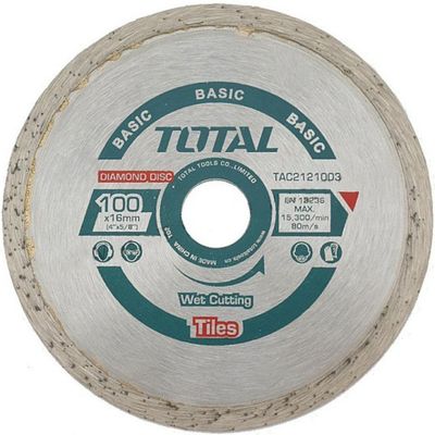 DISCO DIAMANTADO TOTAL TAC2121003 100X16MM 5MM