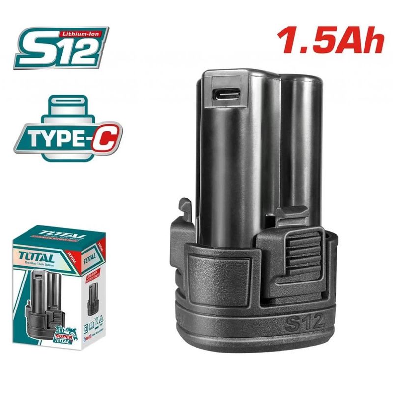 BATERIA TOTAL TBLI12153 12V 1.5AH