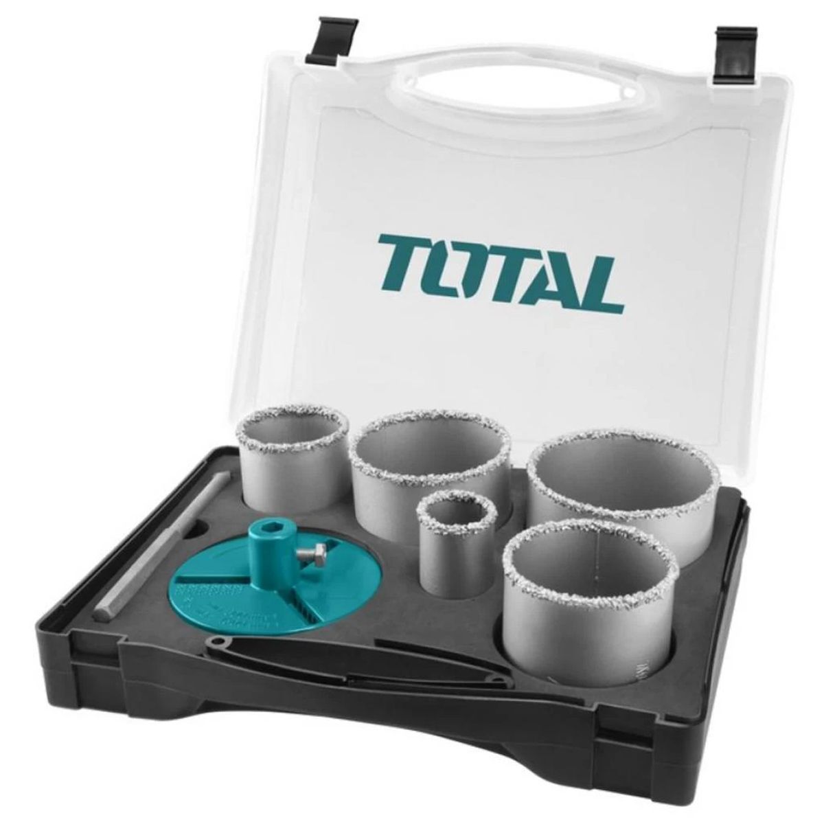 KIT DE CIERRAS COPA METAL PARACONCRETO  TACSH2071 7PZ