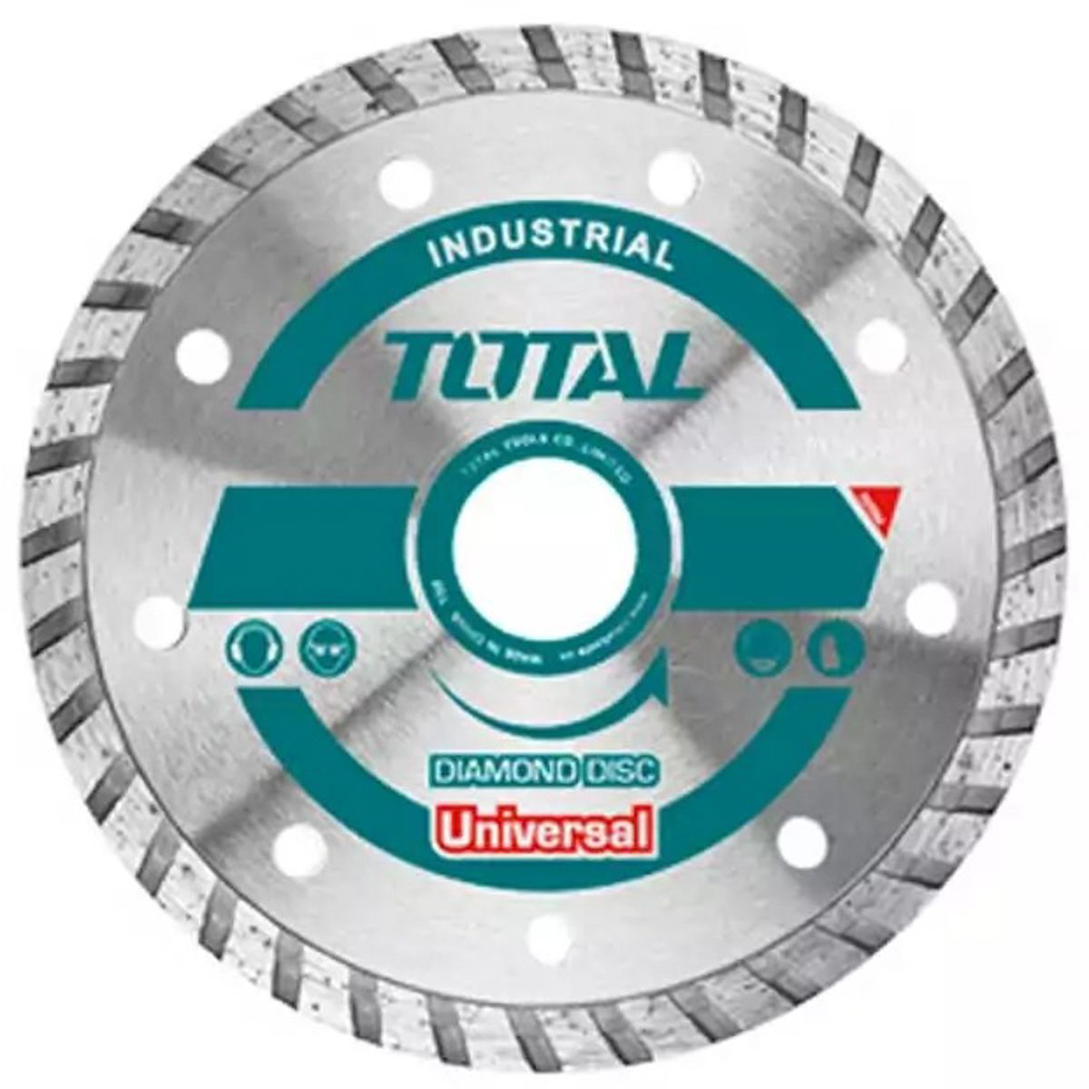 DISCO DIAMANTADO TURBO TOTAL TAC2131801 180X22MM