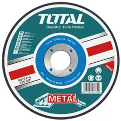 DISCO DE CORTE DE METAL ABRASIVO TOTAL TAC2211251 125X3X22MM