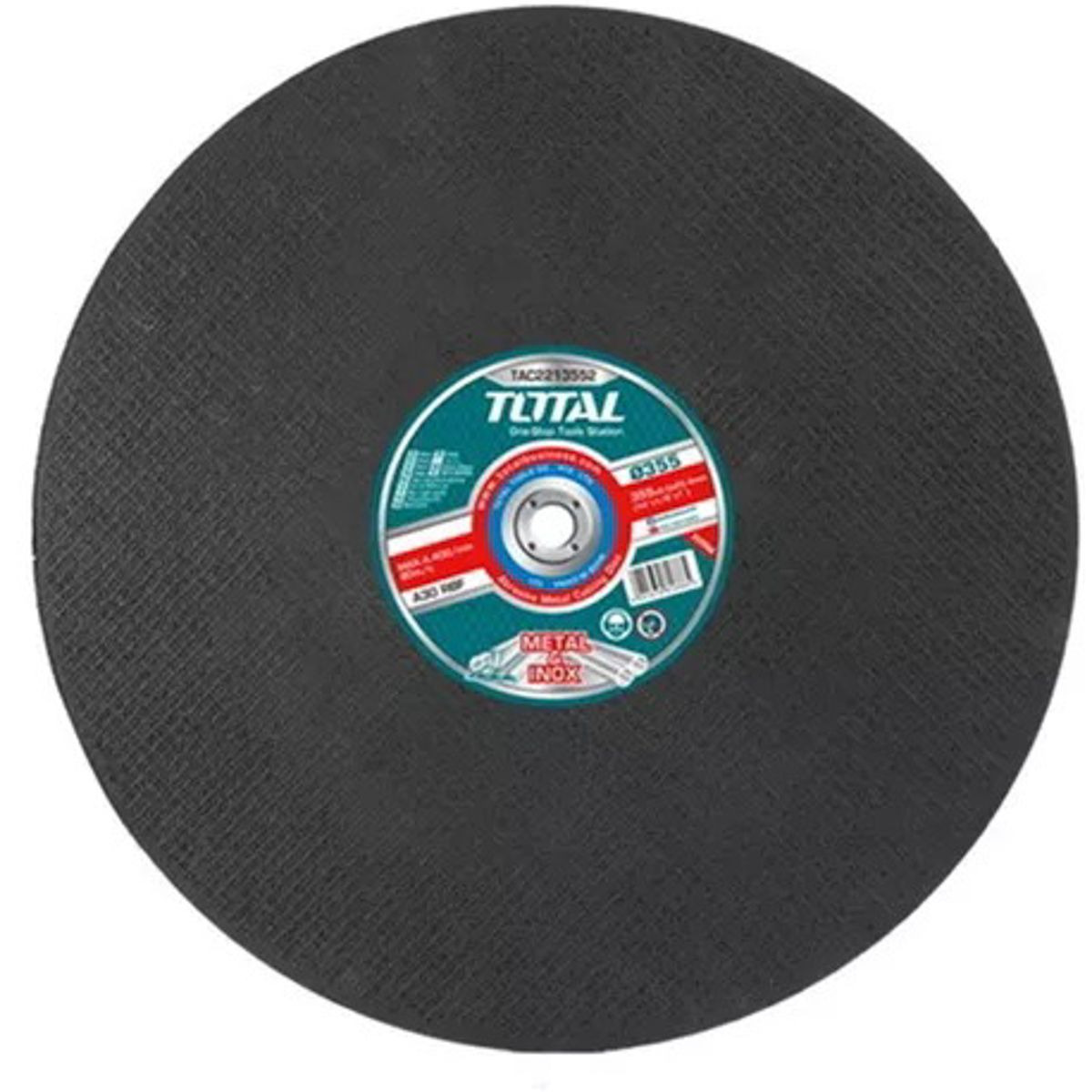 DISCO PARA CORTE DE METAL TOTAL TAC2213552 355X3X25MM