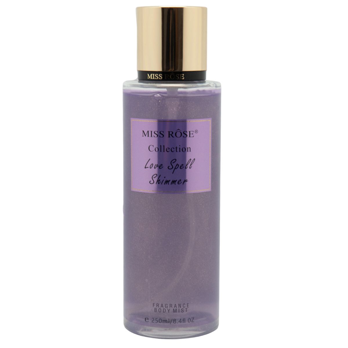 BODY SPLASH MISS ROSE SHIMMER LOVE SPELL 250ML