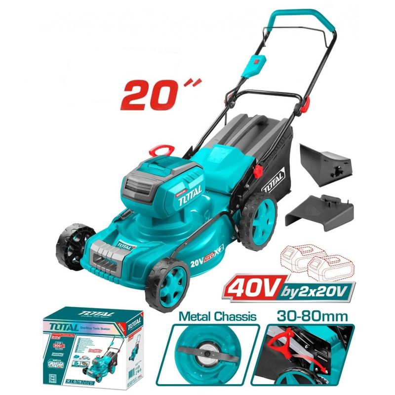 CORTA CÉSPED TOTAL TLMLI4020 40V MOTOR SIN ESCOBILLA 2800RPM