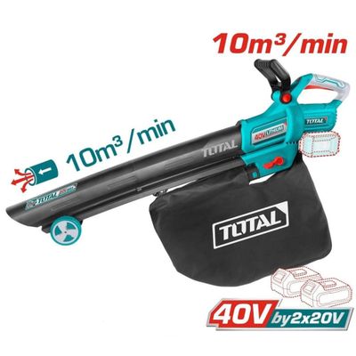 SOPLADOR ASPIRADOR TOTAL TABLI2003 40V