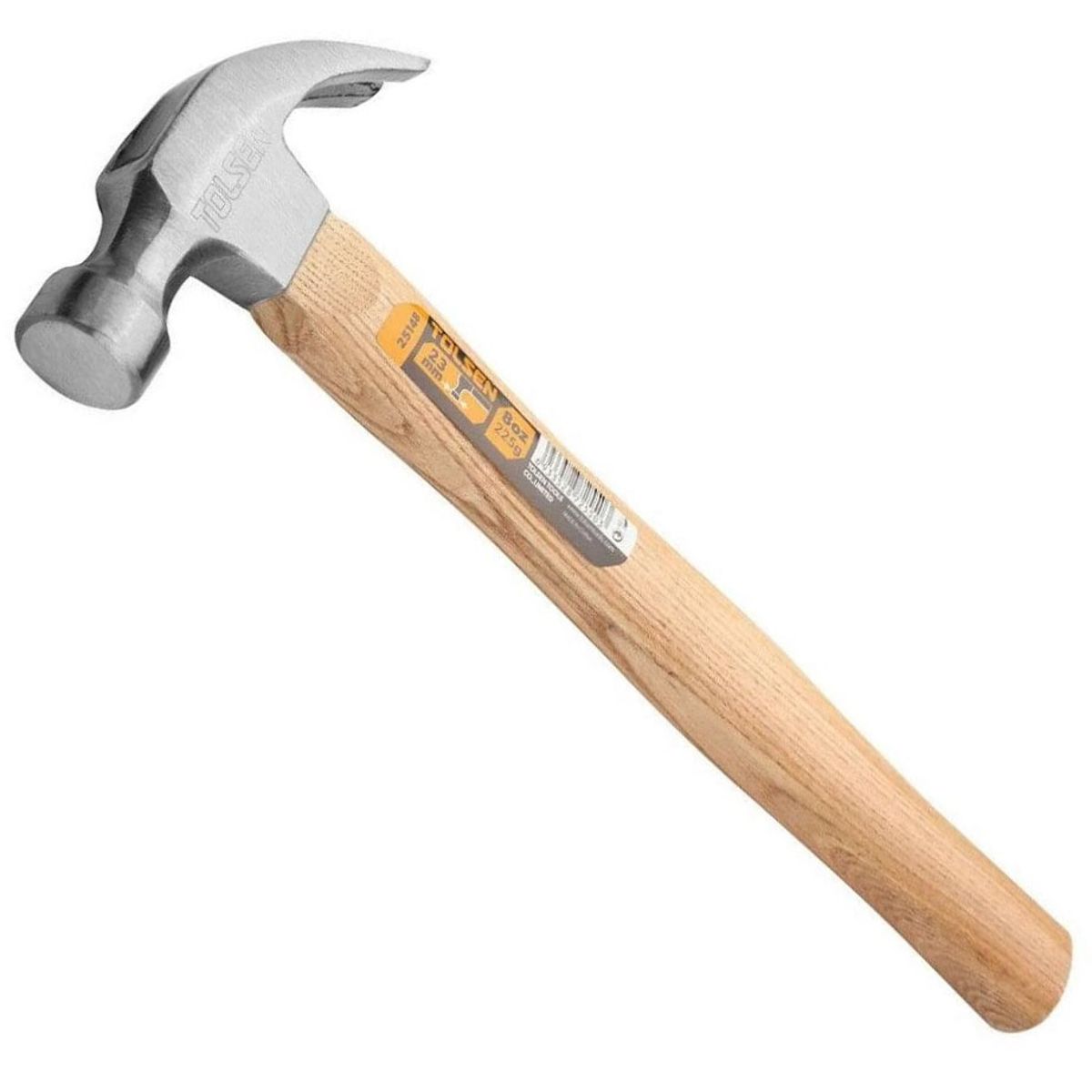 MARTILLO DE OREJA TOLSEN 25032 MANGO MADERA 20 OZ