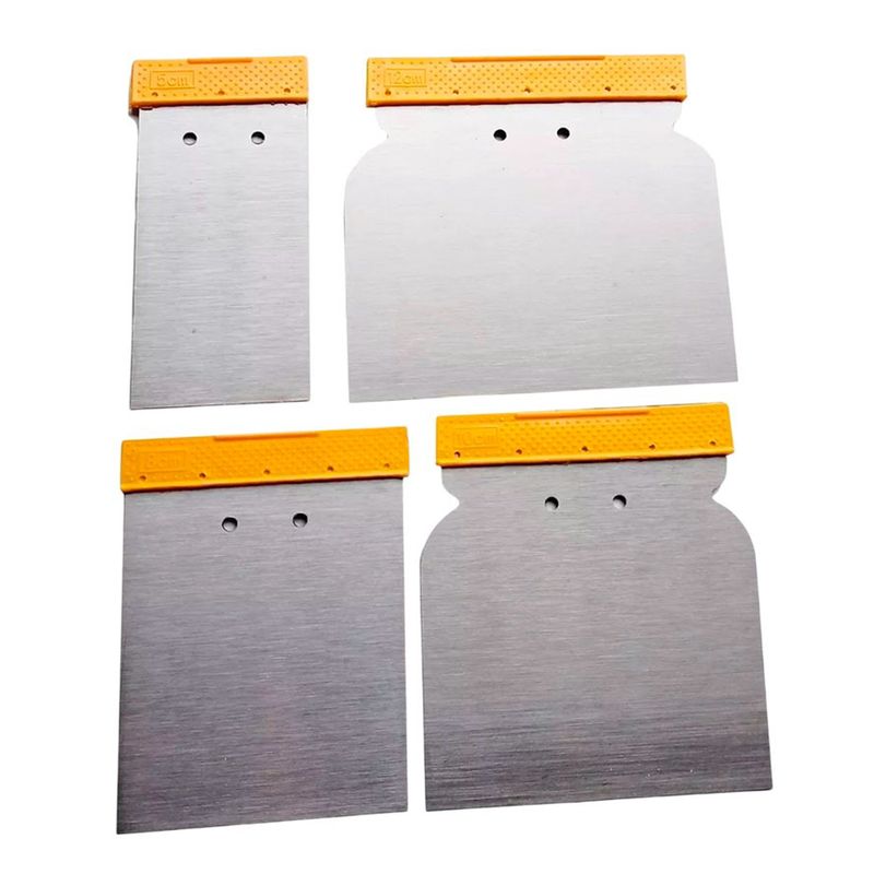 JUEGO ESPATULA SIN MANGO TOLSEN 40008 4PZ 