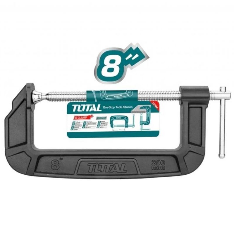 PRENSA SARGENTO G TOTAL THT13186 ABRAZADERAS G. 8&quot;