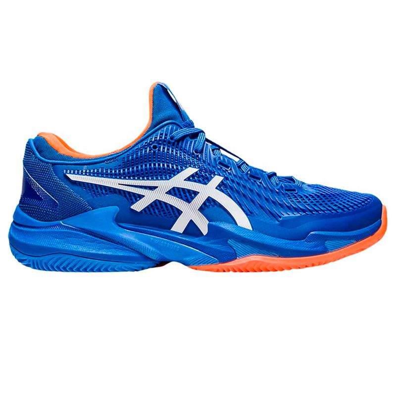 CALZADO ASICS COURT FF 3 NOVAK CLAY AZUL MASCULINO