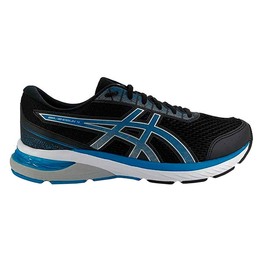 CALZADO ASICS GEL SHOGUN 4 RUNNING NEGRO MASCULINO US 8