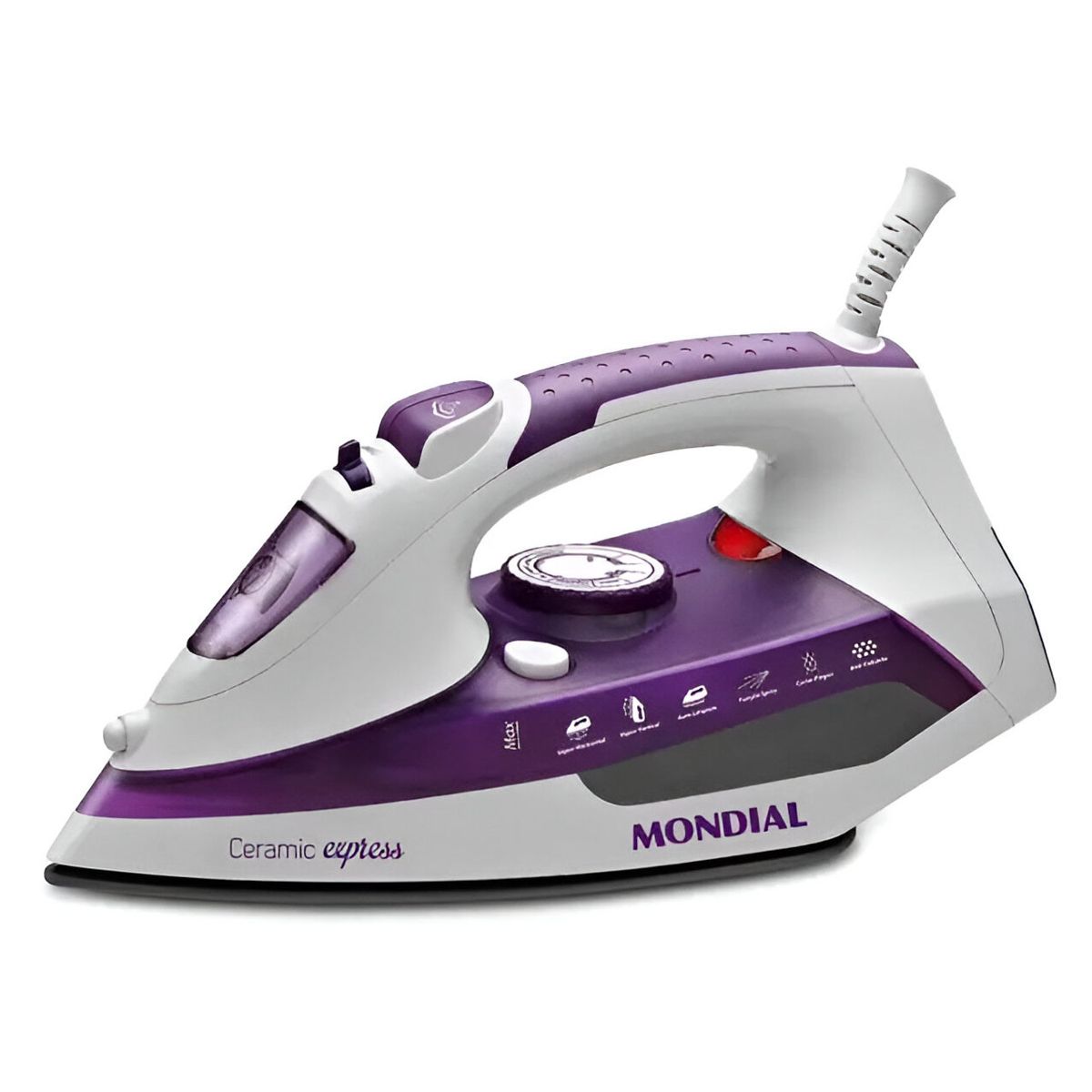 PLANCHA PARA ROPA MONDIAL CERAMIC EXPRESS F-40 1200W 220V 