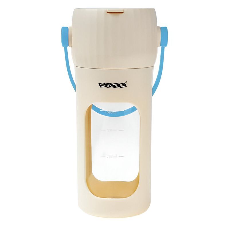MINI LICUADORA PORTATIL SATE  A-P275 70W 380ML BEIGE AZUL