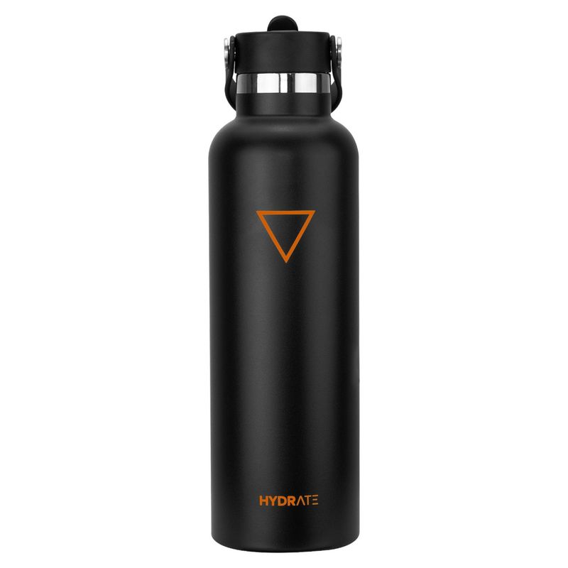 BOTELLA HYDRATE CON PICO 710ML NEGRO