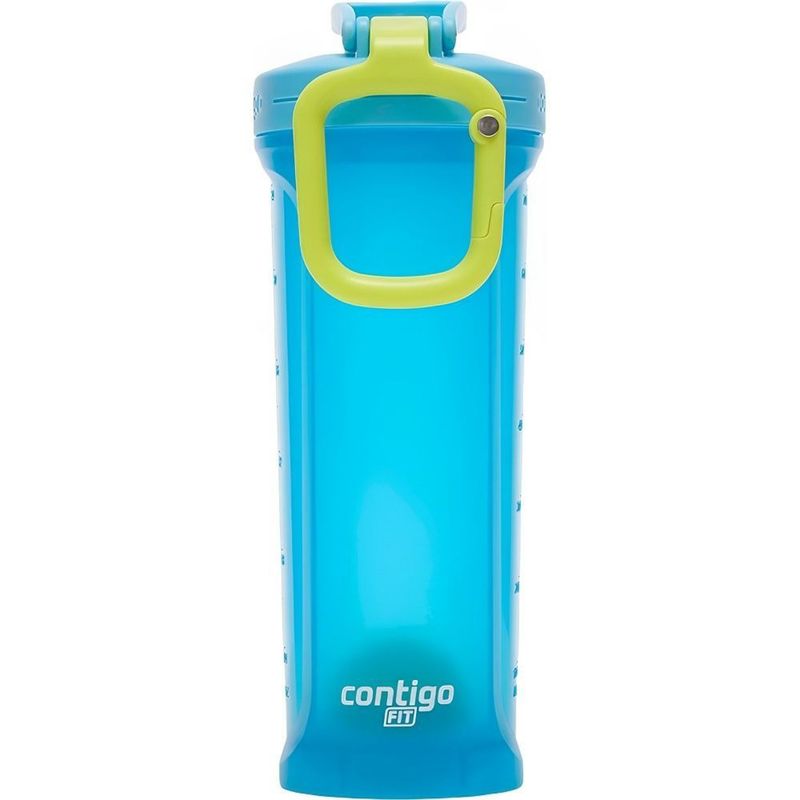 BOTELLA CONTIGO DE PLASTICO PARA SHAKE AZUL 828ML